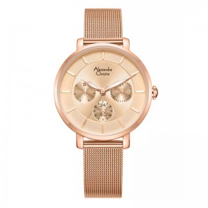 Alexandre Christie AC 2A55 Rosegold Full BFBRGRG